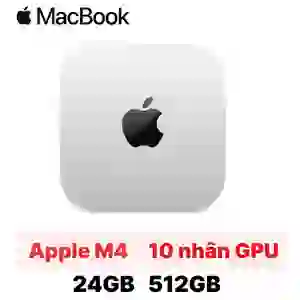 Mac Mini M4 10CPU 10GPU 24GB 512GB 2024 - Cũ đẹp