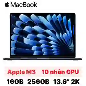 Macbook Air M3 13 inch 8CPU 10GPU 16GB 256GB 2024 - Cũ trầy xước