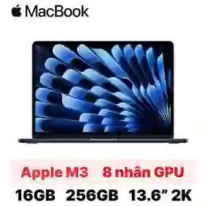 MacBook Air M3 13 inch 8CPU 8GPU 16GB 256GB 2024 - Cũ đẹp