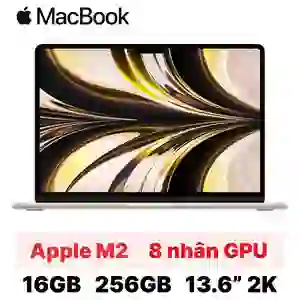 MacBook Air M2 13 inch 16GB 256GB 2022 Sạc 30W VN/A - Đã kích hoạt
