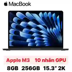 MacBook Air M3 15 inch 8CPU 10GPU 8GB 256GB 2024 - Cũ trầy xước