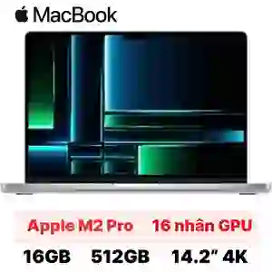 MacBook Pro M2 Pro 14 inch 10CPU 16GPU 16GB 512GB 2023 - Cũ đẹp