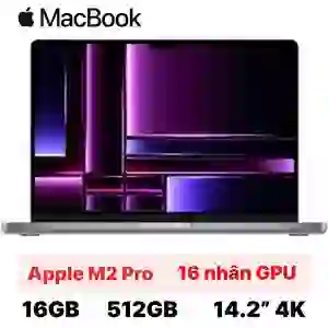 Macbook Pro M2 Pro 14 inch 10CPU 16GPU 16GB 512GB 2023 - Cũ trầy xước