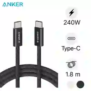 Cáp Anker Zolo Nylone USB-C to USB-C 240W dài 1.8m