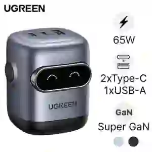 Sạc Ugreen Robot Uno Gan Nexode Gen 2 2C1A 65W X662