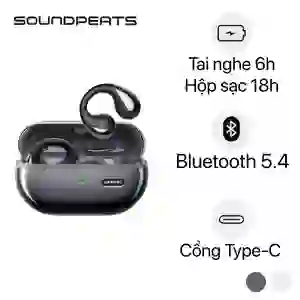 Tai nghe Bluetooth thể thao SoundPEATS Pearlclip Pro