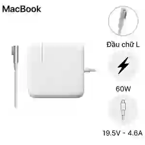 Sạc Macbook 2010 60W - Đầu cắm chữ L