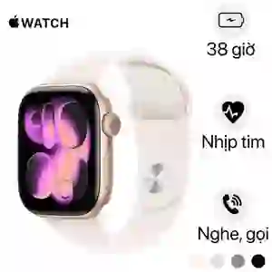 Apple Watch Series 11 42mm GPS Viền nhôm Dây cao su Size S/M - Đã kích hoạt