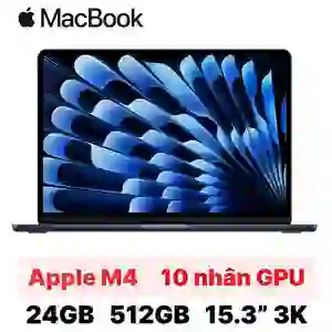 MacBook Air M4 15inch 10CPU 10GPU 24GB 512GB 2025 - Cũ đẹp