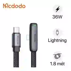 Cáp MCDODO Type-C sang Lightning 90 độ 36W dài 1.8m CA-3351