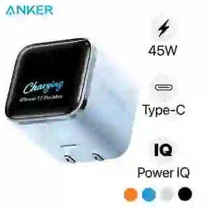 Sạc Anker Nano thông minh 1C 45W màn hình led A121D