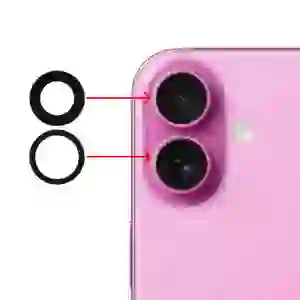 Thay kính camera sau iPhone 16