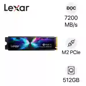 Ổ cứng SSD Lexar PLAYX M2 2280 PCIE GEN 4x4 NVME 512G