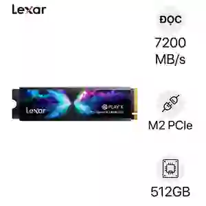 Ổ cứng SSD Lexar PLAYX M2 2280 PCIE GEN 4x4 NVME 512G