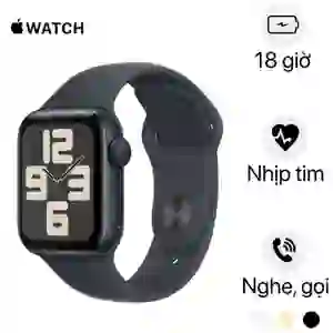 Apple Watch SE 2 44mm GPS Viền nhôm Dây cao su Size M/L - Cũ đẹp
