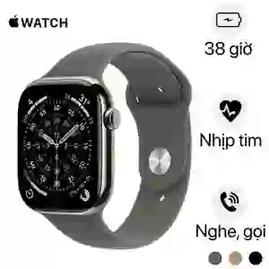 Apple Watch Series 11 46mm 5G Viền titan Dây cao su Size M/L - Cũ đẹp