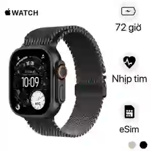 Apple Watch Ultra 3 49mm 5G Viền titan Dây thép Size L - Đã kích hoạt