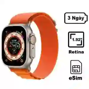 Apple Watch Ultra 49mm GPS Viền titan Dây vải - Cũ đẹp
