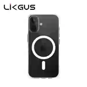 Ốp lưng iPhone 16 Plus Likgus Magsafe trong suốt