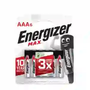 Pin tiểu Energizer Max AAA (6 viên/vỉ) E92 BP6