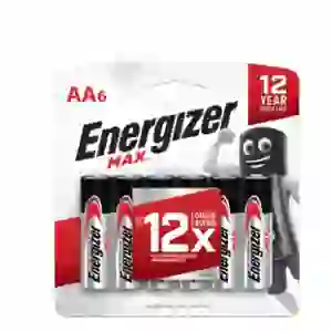 Pin tiểu Energizer Max AA (6 viên/vỉ) E91 BP6
