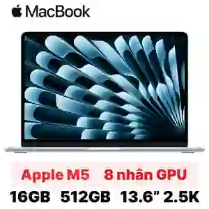 MacBook Air  M5 13 inch 16GB 512GB 2026 sạc 70W - Đã kích hoạt