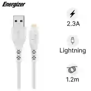 Cáp Lightning Energizer 1.2m - Lifetime Warranty - C41UBLIGWH4  (JC.089.W)