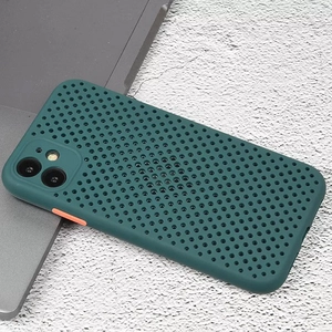 Ốp lưng iPhone 11 silicon tổ ong Cooling