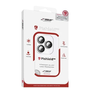 Apple iPhone 16 Pro/16 Pro Max dán bảo vệ camera Zeelot Pishield viền màu chống va đập