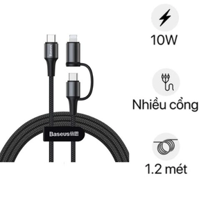 Cáp 3 đầu Baseus
