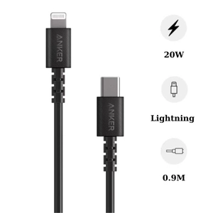 Cáp sạc USB-C to Lightning 0.9m Anker PowerLine