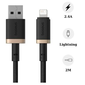 Cáp Baseus Dura Series Usb-A to Lightning dài 2m