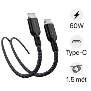 Cáp Innostyle Powernova Type-C to Type-C 1.5m 60w