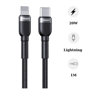 Cáp sạc Type-C to Lightning 1m Pisen