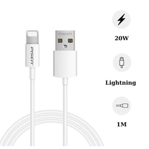 Cáp Pisen Lightning USB-A Fast AL05-900