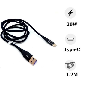 Cáp sạc Type-C to C 1.2m Pisen Pro SuperCharge