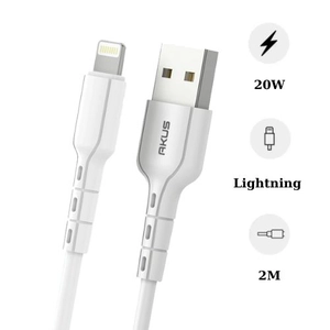 Cáp sạc Lightning 2m AKUS IS2