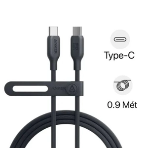 Cáp sạc Anker 544 140W USB-C to USB-C 0.9M A80F1H11