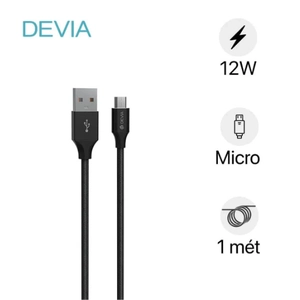 Cáp sạc Devia Micro Gracious Series 1M