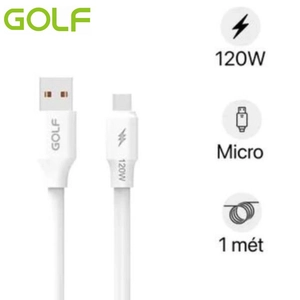 Cáp sạc Golf USB-A to Micro sạc nhanh 120W GC-98M 1M