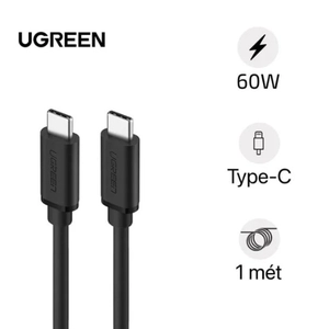 Cáp sạc Ugreen 60W USB-C to Type-C 1M US286