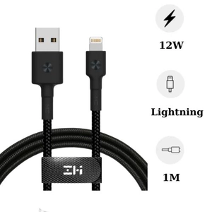 Cáp sạc Lightning 1m bọc dù chuẩn MFi Xiaomi ZMI (AL805)