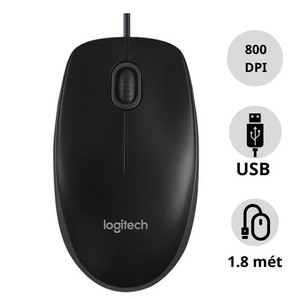 Chuột có dây LOGITECH B100