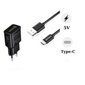 Combo sạc nhanh kèm cáp Type-C - Titan ST10
