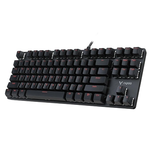 Bàn phím cơ có dây Rappo V500 Alloy