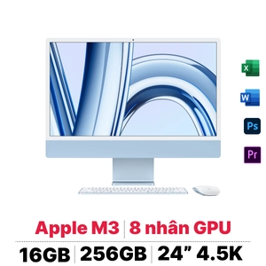 iMac M3 24 inch 16GB 256GB | Chính hãng Apple Việt Nam