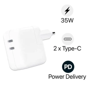 Củ sạc Apple 35W 2 cổng Type-C MNWP3ZA/A Chính Hãng