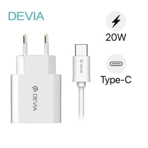 Combo Củ Sạc Devia Kèm Cáp Type-C V3