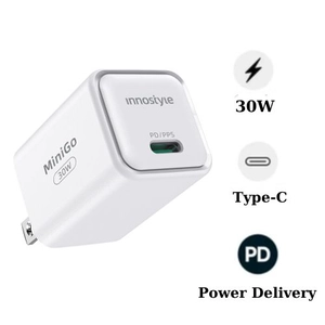 Củ sạc Innostyle Minigo Gan II 30W USB-C PD/PPS Trắng