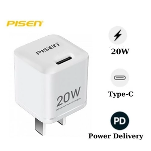 Củ sạc Pisen Quick Ice Crystal PD 20W (TS-C165)